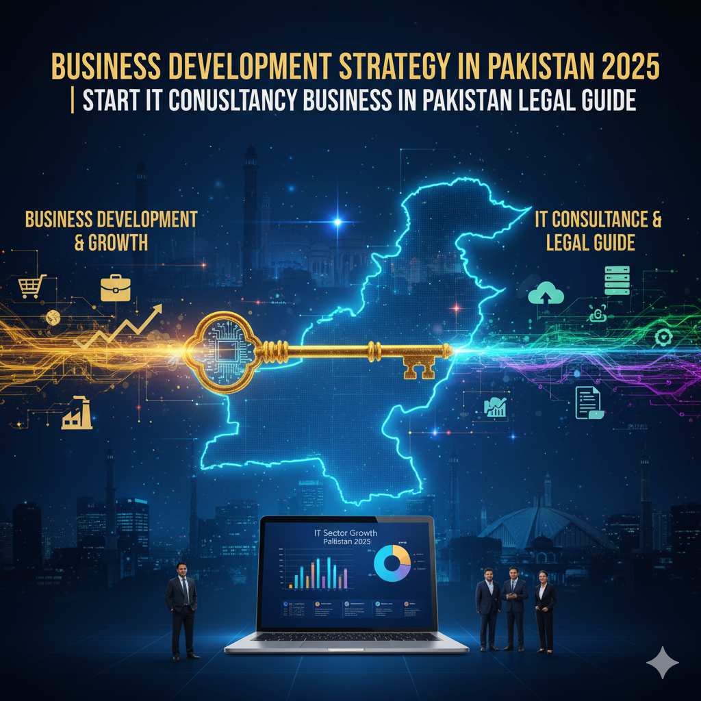 Business Development Strategy in Pakistan 2025 | Start IT Consultancy Business in Pakistan Legal Guide