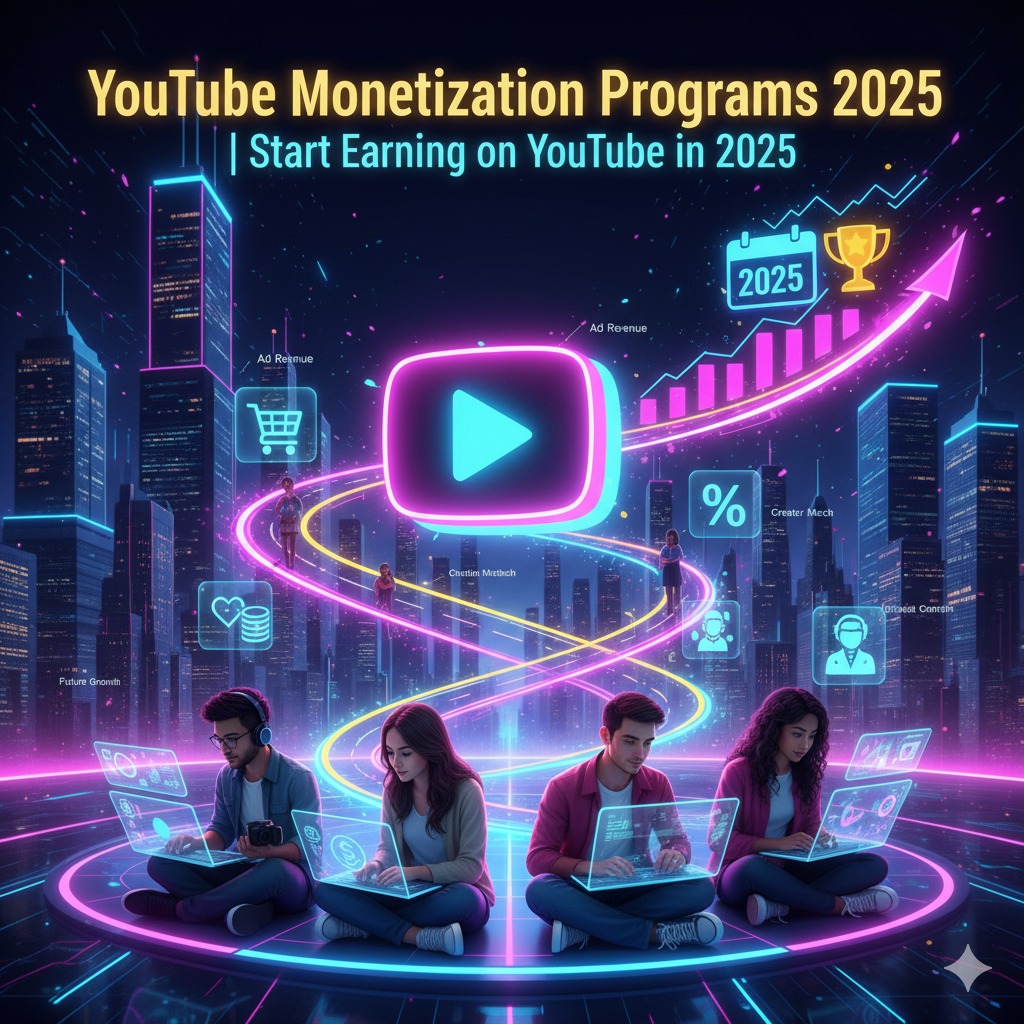 YouTube Monetization Programs 2025 | Start Earning on YouTube in 2025

